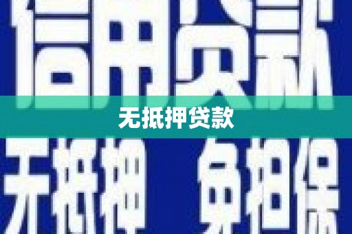 长海无抵押贷款
