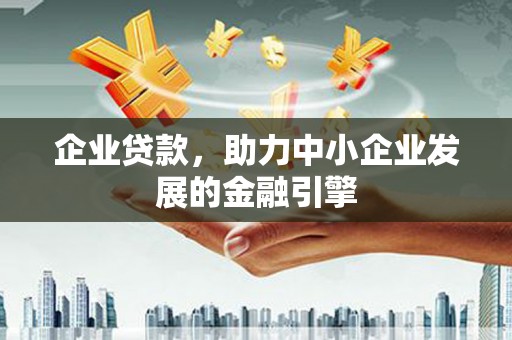 长海企业贷款，助力中小企业发展的金融引擎