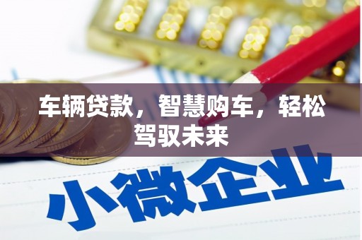 长海车辆贷款，智慧购车，轻松驾驭未来